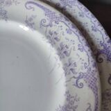 5 Longwy earthenware serving dishes