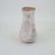 Signed white beige ceramic pitcher