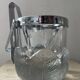 Crystal ice bucket from Lacs Italy 1970s