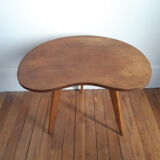 Vintage compass foot coffee table