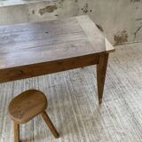 Oak farmhouse table