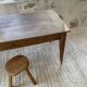 Oak farmhouse table