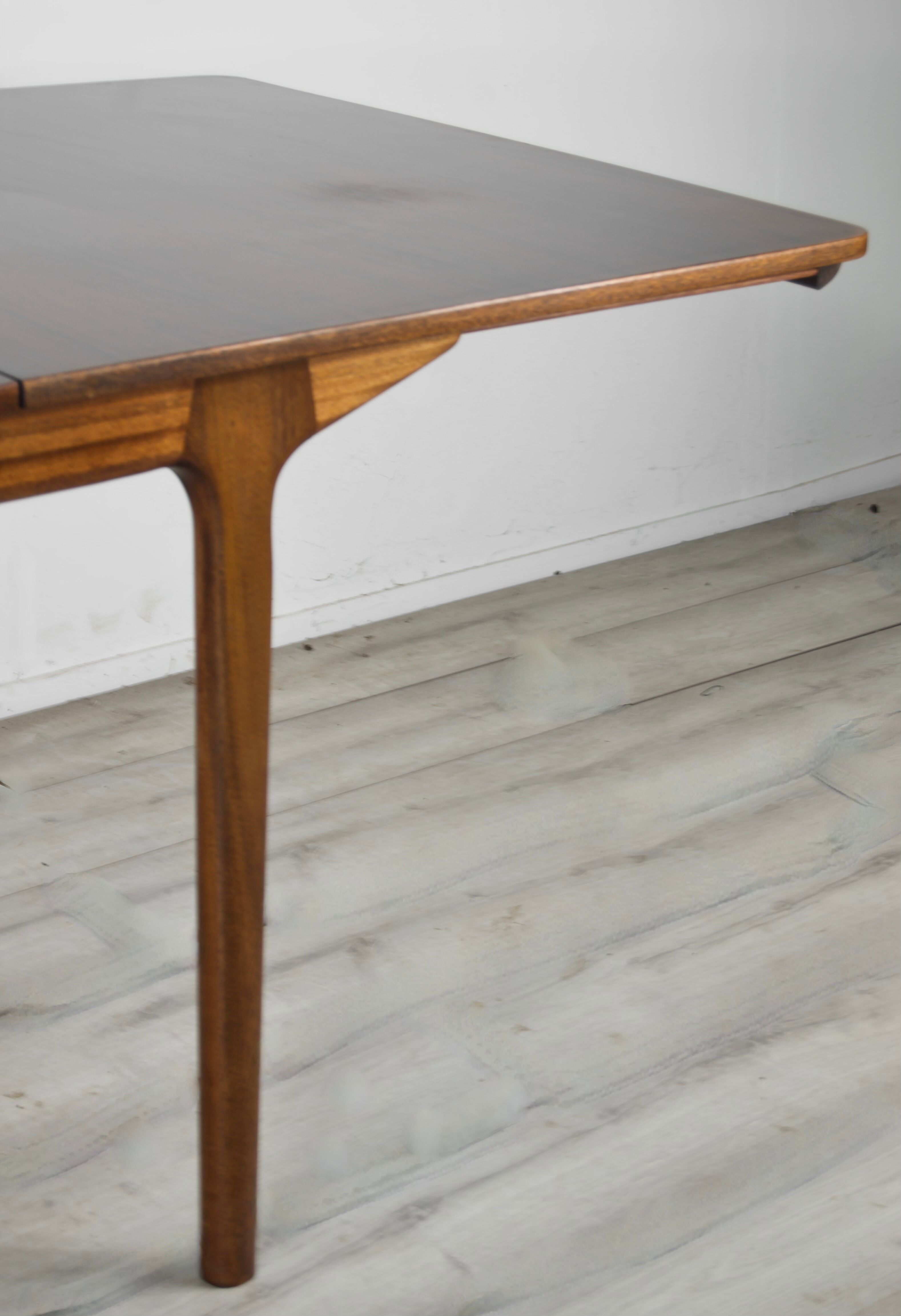 Midcentury mcintosh extending table in teak