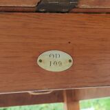 Refectory table with flaps in solid oak