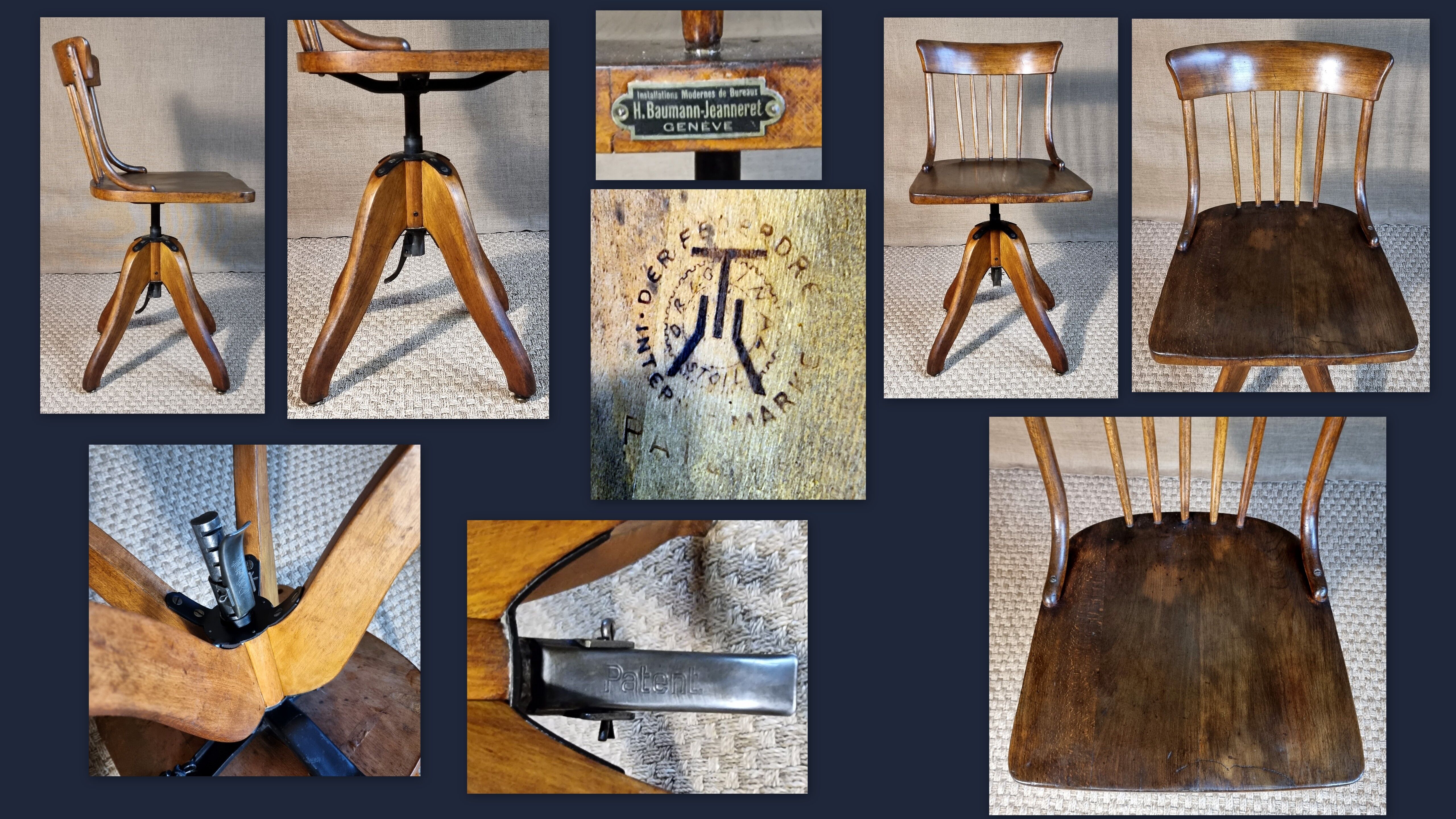 Office chair Stoll Federdreh 20/30s