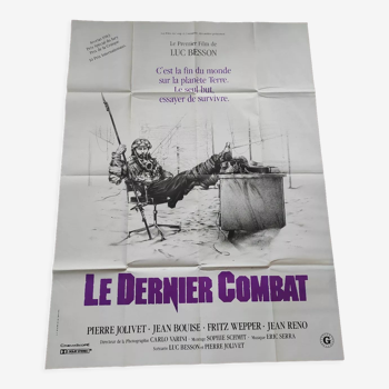 Le dernier combat de Luc Besson affiche de cinéma originale