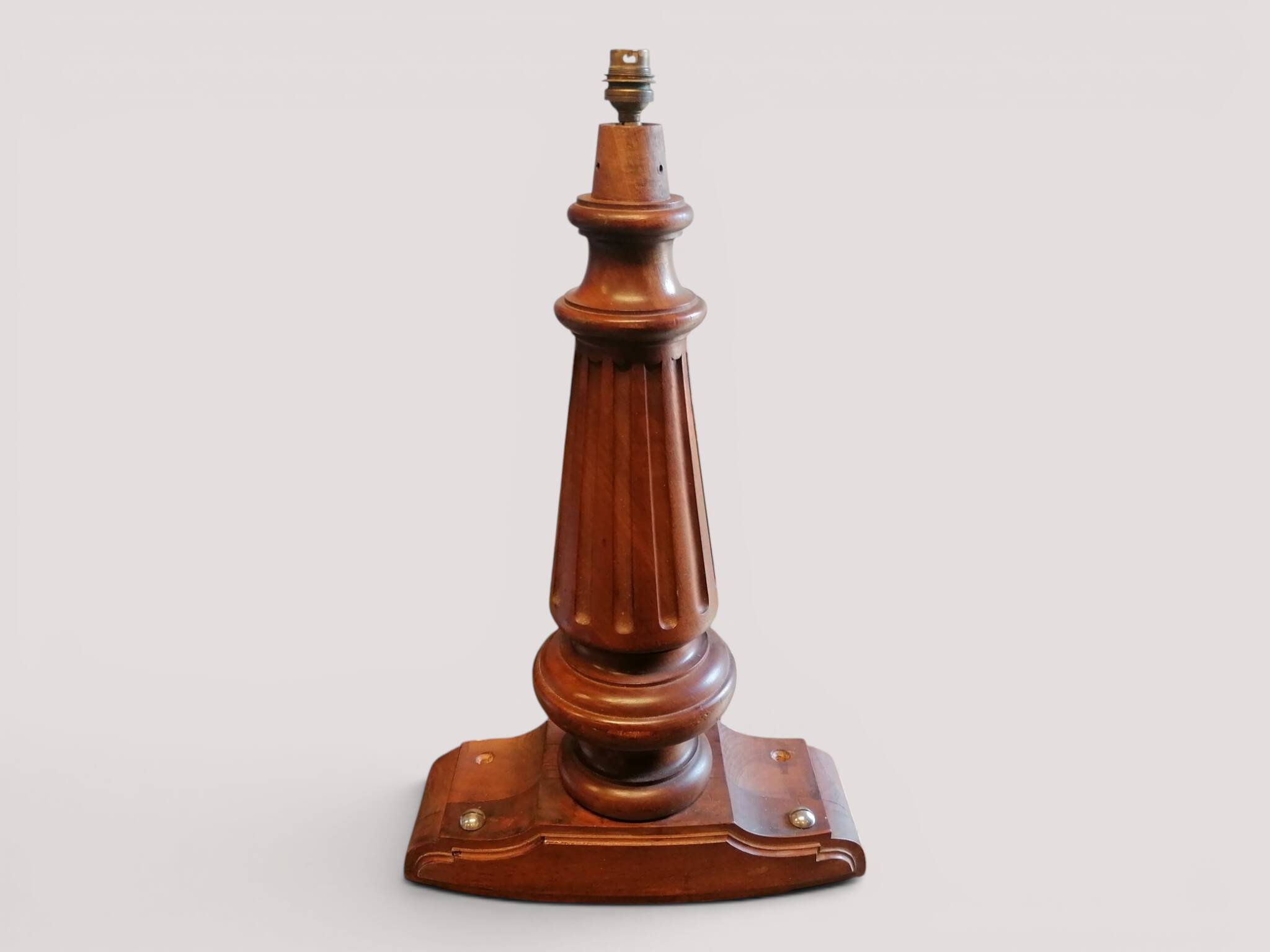 Set of 3 lamp bases in piano feet - Louis XVI style