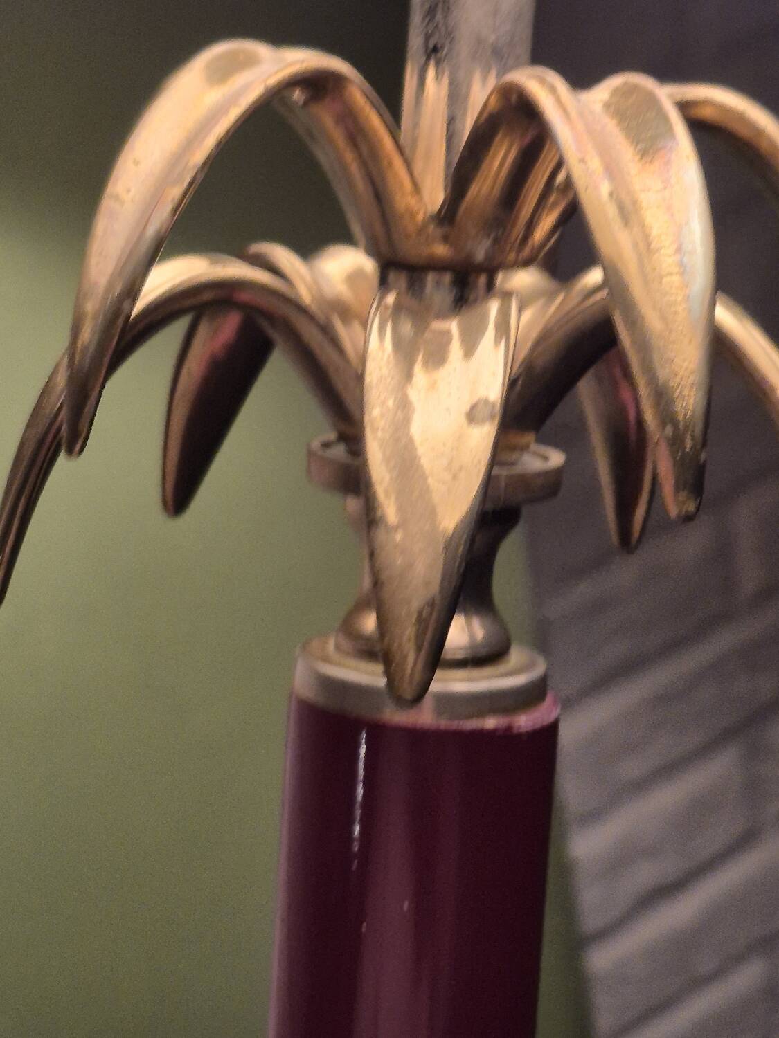 Palm tree lamp