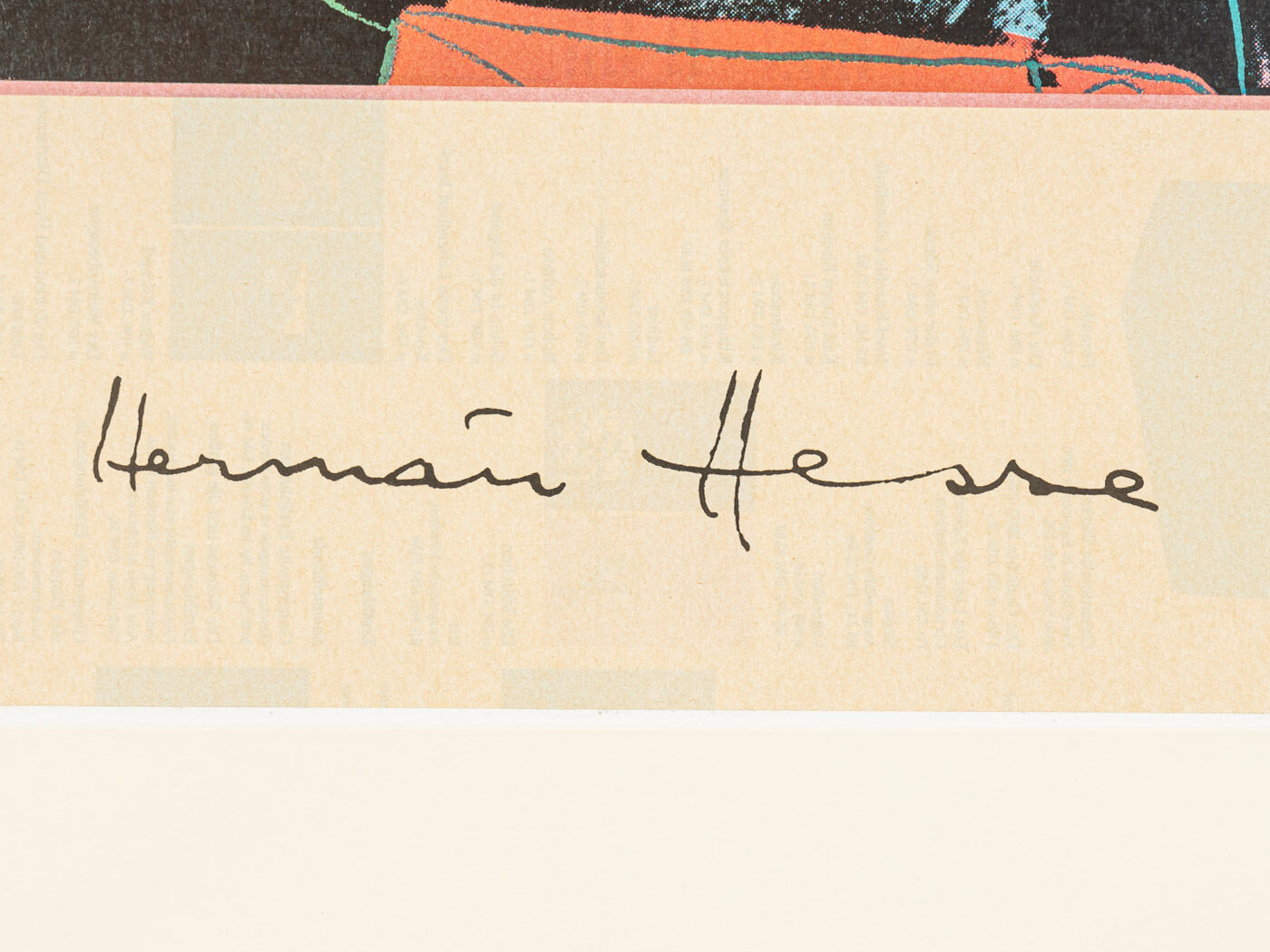 Hermann Hesse by Andy Warhol