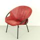 Balloon armchair by L. Erzeugnis for Lusch & Co, Germany, 1960s