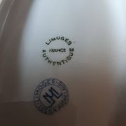 Beurrier porcelaine Limoges Authentique Julien Michelaud