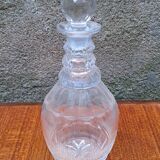 19th-century crystal carafe