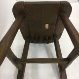 Set of 4 Belgian Brutalist Dining Chairs from De Puydt, 1970’s