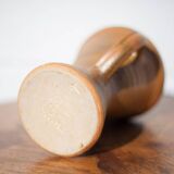 Vintage pitcher, vintage jug, pottery signed Paul Igom Bavil?, artisanal pottery, carafe, vase