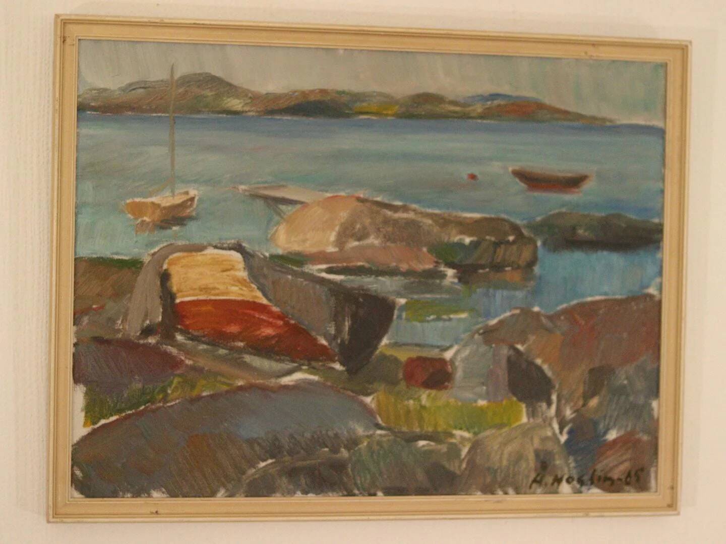 Coastal landscape by B Höglind