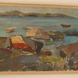 Coastal landscape by B Höglind