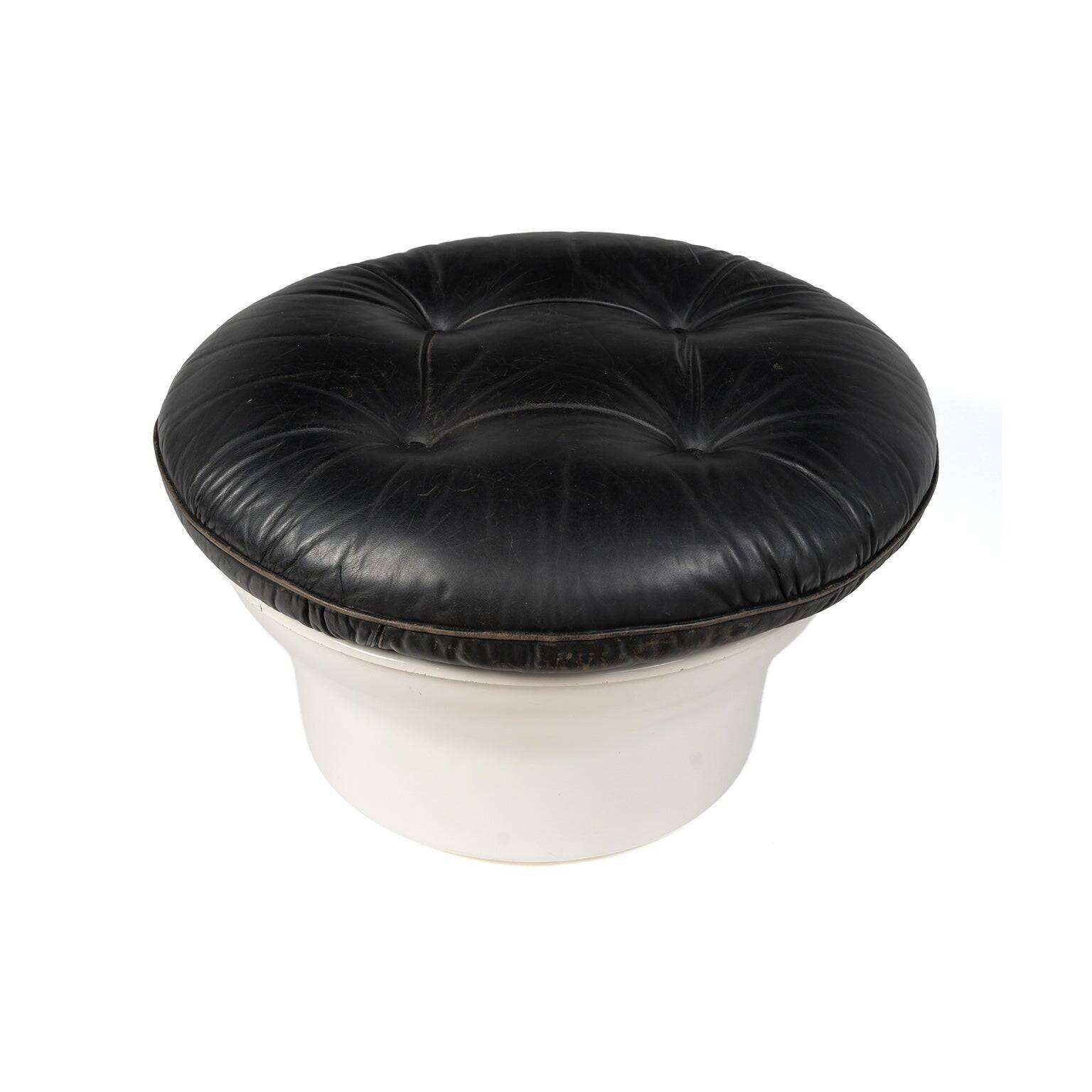 "Karaté" armchair and its ottoman by Michel Cadestin for Airborne, c. 1970