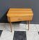 small hallway cabinet in unusual shape 1960s