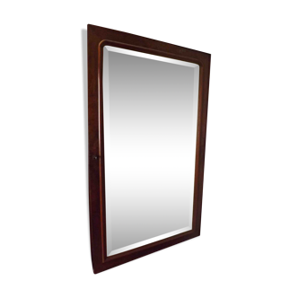 Miroir biseauté ancien - 133 x 80