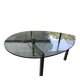 Extendable glass table for 6/8 people Policheto Hoccia