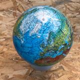 Old Terrestrial Globe World Map Globe A/S Denmark Type 2000Z Vintage