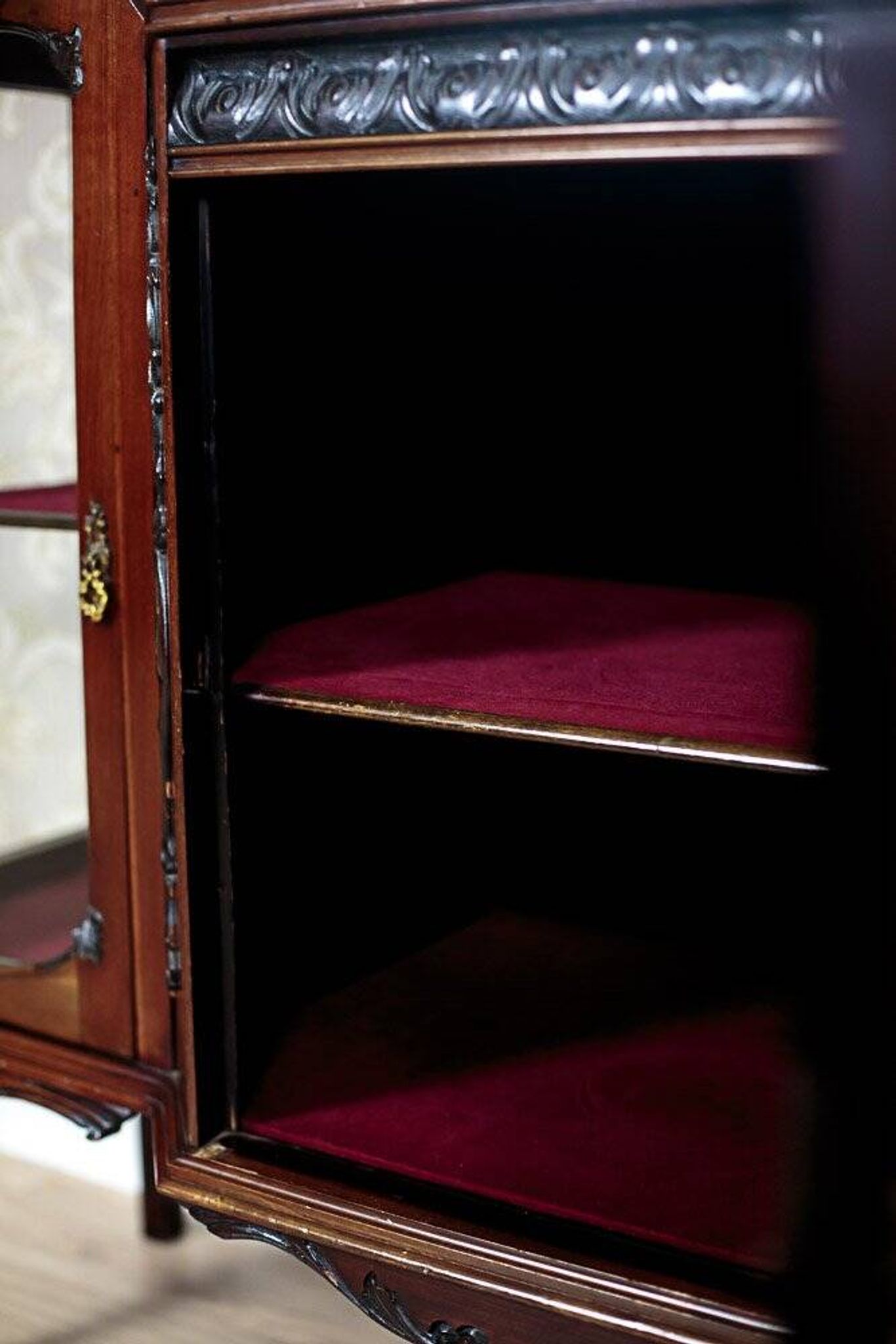 English Mahogany Cabinet, 1930s