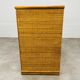 Commode rotin vintage