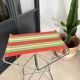 Vintage canvas folding stool