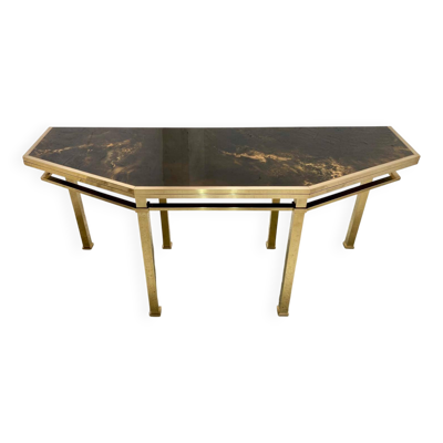 Table console attribuée à Guy Lefèvre pour Maison Jansen