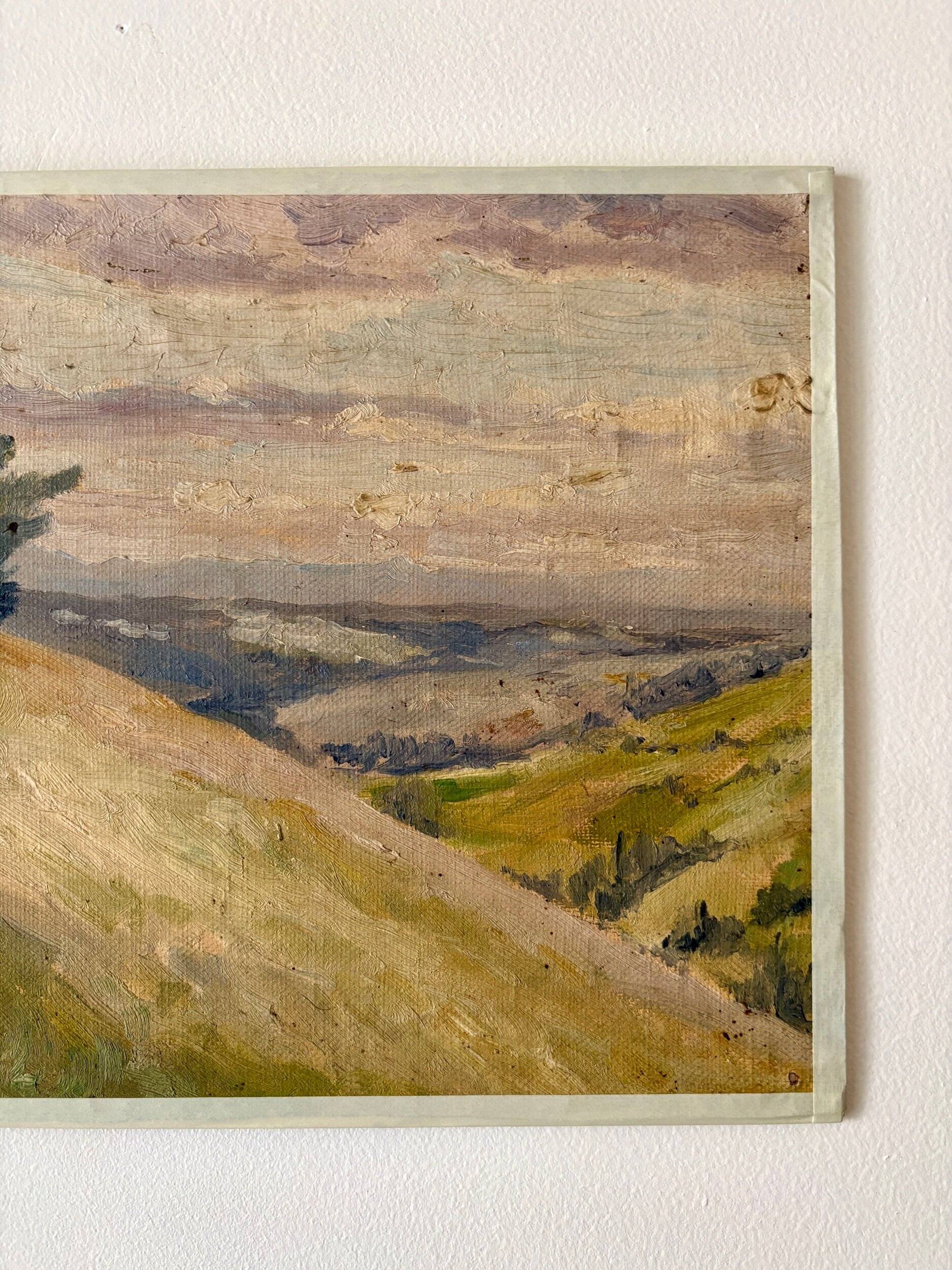 Oil painting on canvas "Mountains" No. 61