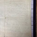 Watercolour on paper depicting a path by C. Piveteau 1915