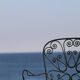 Set of 4 wrought iron garden chairs, France, 20th century