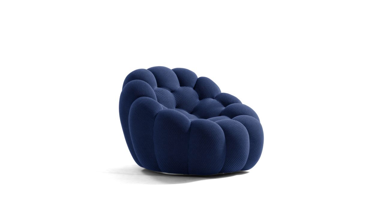 Roche Bobois Bubble pivoting armchair