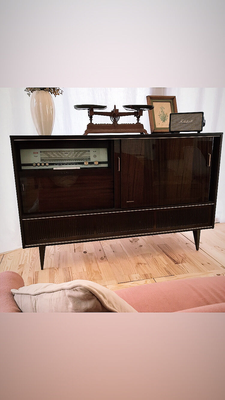 Meuble Hifi -Vidéo Vintage Impérial