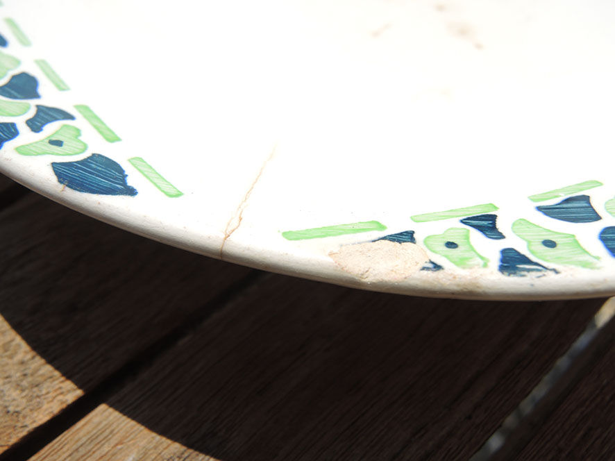 Former iron earth tableware service longchamps – cannes