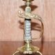 Paire de chandeliers poignée d'épée 1905 estampillés Benham & Froud VR