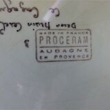 Plates Proceram fish 1950