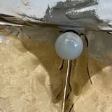 60s 70s lamp light hanging lamp Kalmar Franken KG Tulip glass 60s 70s
