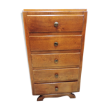 Chiffonnier années 50, 60 en  chêne