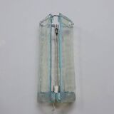 Set of 3 Murano wall sconces by Carlo Nason for Mazzega, 1970s