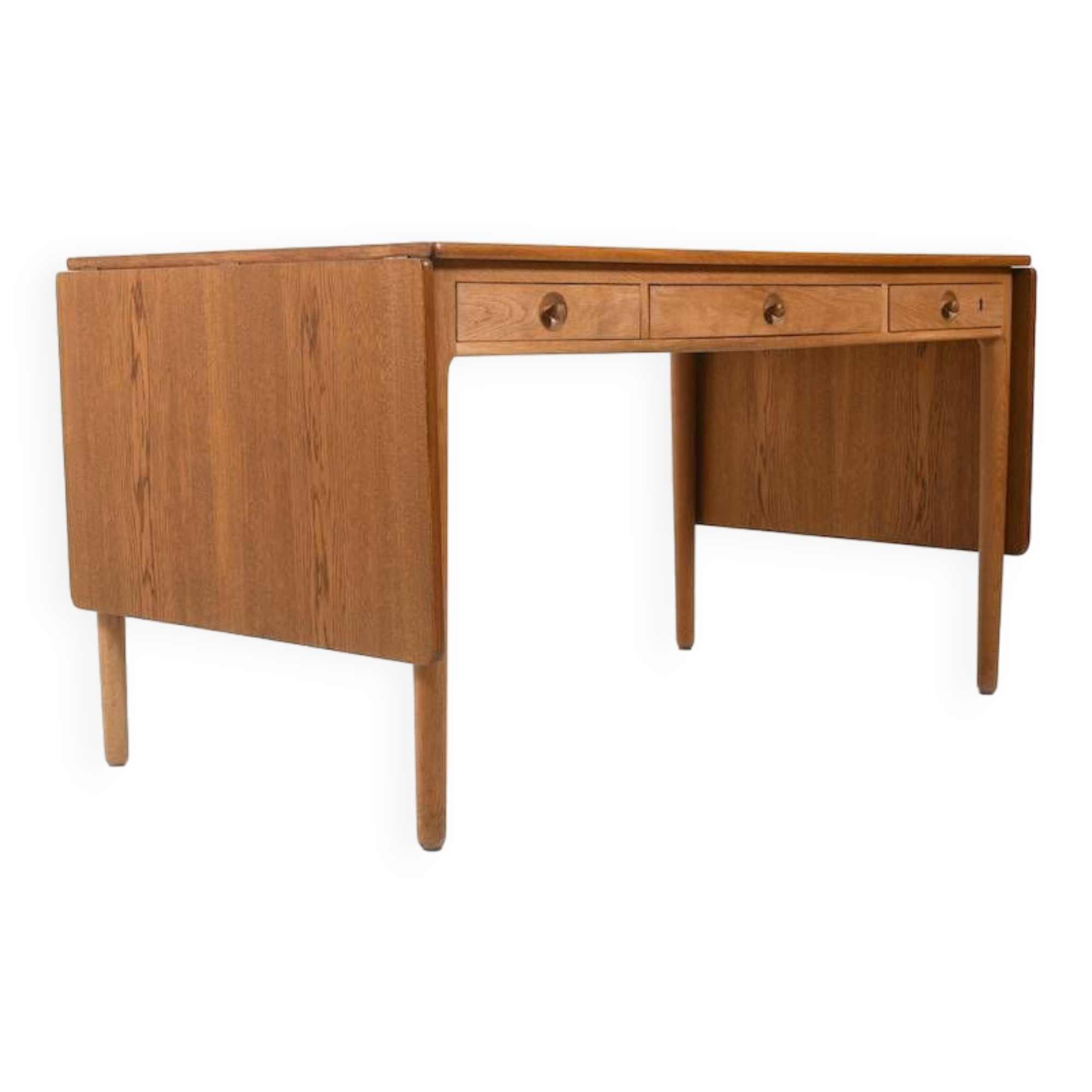 Fine Danish Hans J. Wegner Desk AT-305 Andreas Tuck 1950s.