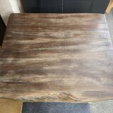 Solid wood dining table