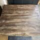 Solid wood dining table