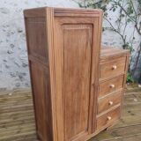 Combined asymmetrical chest of drawers