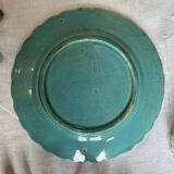 Bird plate earthenware