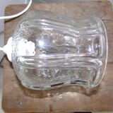 Glass hanging lamp