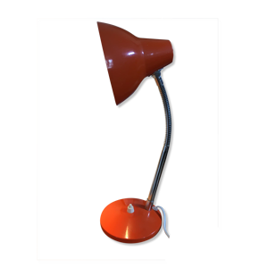 lampe de bureau vintage - orange