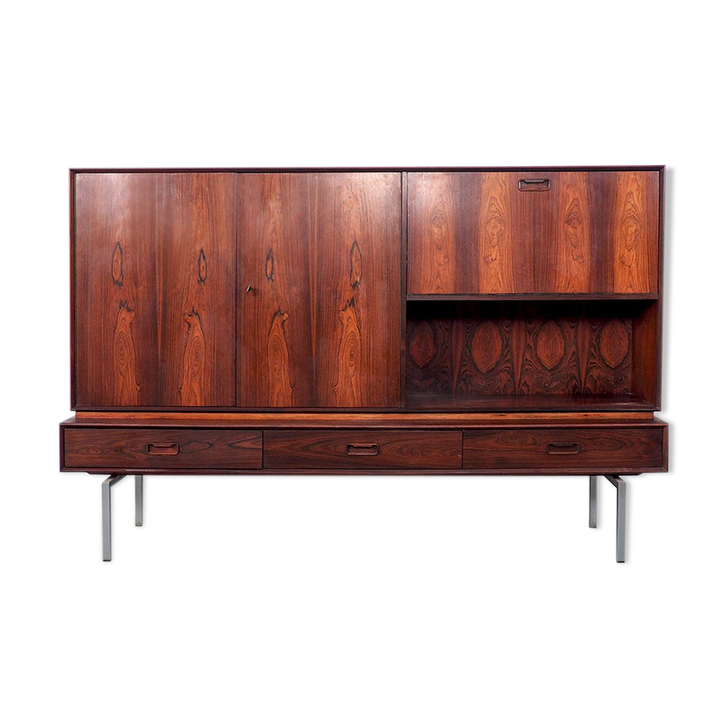 Vintage Dutch design highboard by Topform, 1960's