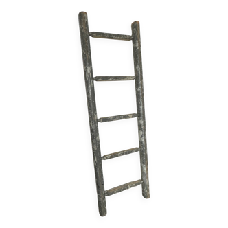 Old decorative wooden ladder