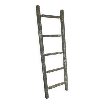 Old decorative wooden ladder
